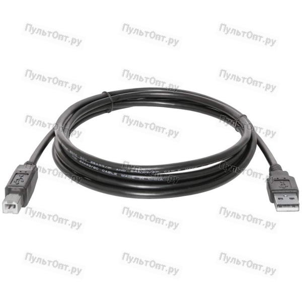 Кабель Defender USB04-10 USB (m)-USB B (m) 3.0м силикон ver.1.4 черный (1/20/200)