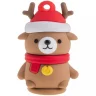 USB 16GB Smartbuy Wild series Медведь касабланка коричневый