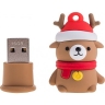 USB 16GB Smartbuy Wild series Медведь касабланка коричневый