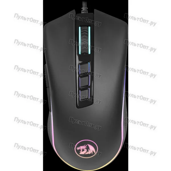 Мышь Redragon Cobra, черная, USB, игровая, RGB