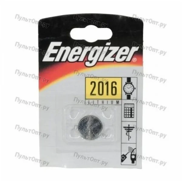 Эл. пит. CR2016 BL1 Energizer (10)