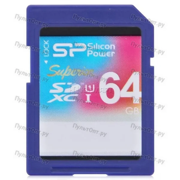 SDXC 64GB Silicon Power Class 10 Superior UHS-I
