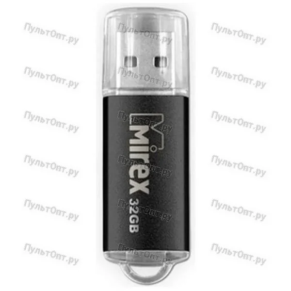 USB 32GB Mirex UNIT чёрный (ecopack)