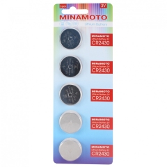 Эл. пит. CR2430 BL5 Minamoto (5/100)