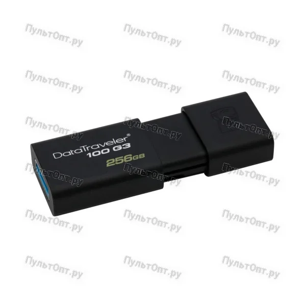USB 3.0 256GB Kingston Data Traveler DT100-G3 чёрный