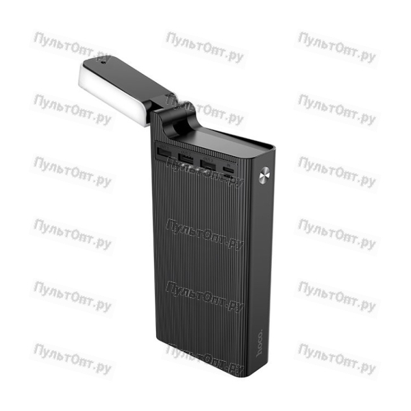 Аккумулятор внешний Hoco J62, 30000mAh, 3 USB выхода, Micro и Type-C входы, LED индикатор, настольна