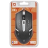 Мышь Defender Hit MB-601, USB, 7 цветов, 4 кнопки, 800-1200dpi, черный, игровая