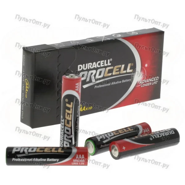 Эл. пит. AAA alkaline SR Duracell Procell NEW (10/100)