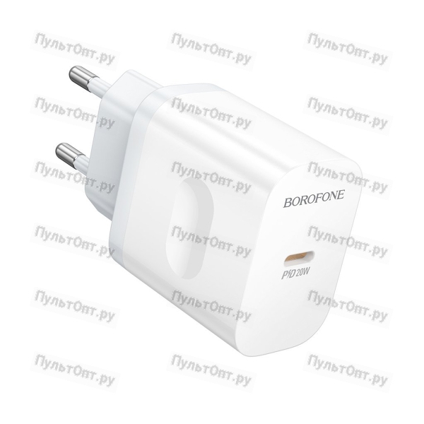 Сетевое З/У Borofone BA99A Type-C 3.0A 20W белый (1/75/300)
