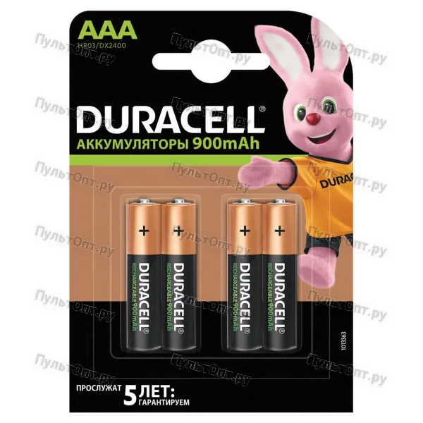 Аккумулятор AAA BL4 Duracell 850mAh/900mAh Pre-Charged (40)