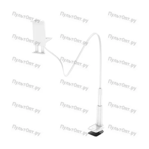Держатель Hoco PH24 Balu tablet PC stand для телефона (серебристо-белый)