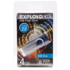 USB 4GB Exployd 530 синий