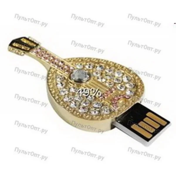 USB 8GB Домра золото