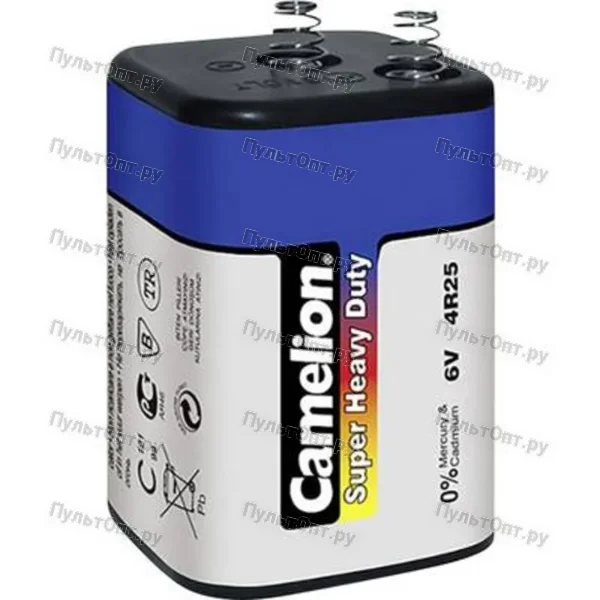 Эл. пит. 4R25 сол. SR1 Camelion Heavy Duty 6V (6/12)