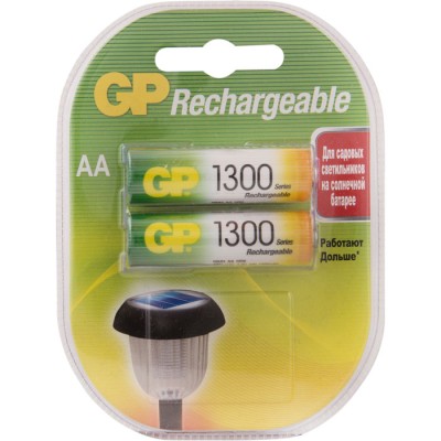 Аккумулятор GP R6 (1300 mAh) (2бл) (2/20/200)