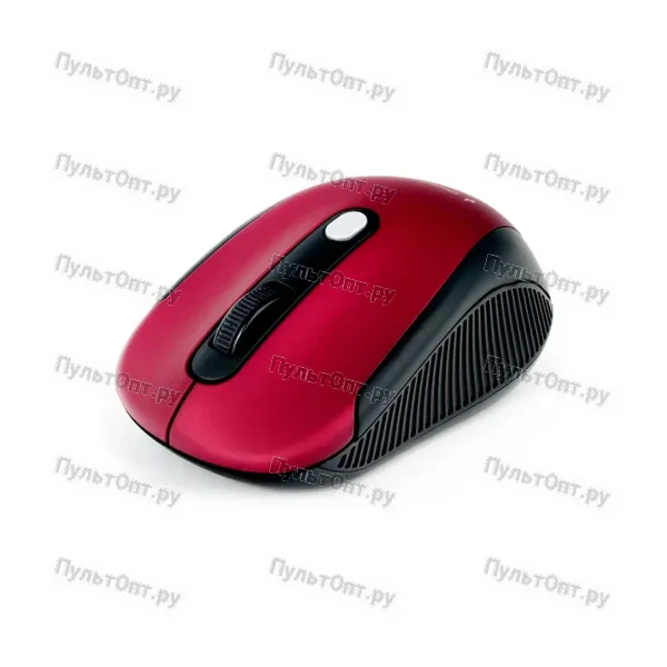 Мышь беспроводная Gembird MUSW-420 классическая bluetooth красный