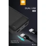 Внешний аккумулятор WUW U36 27000mAh (черный)