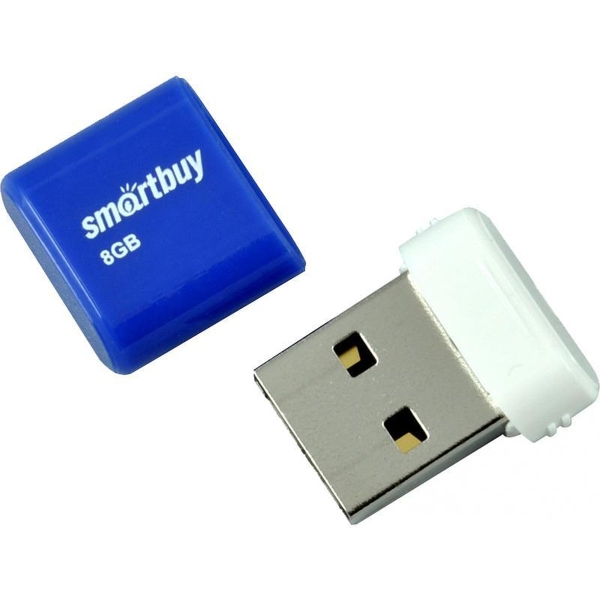 USB 8GB Smartbuy Lara синий