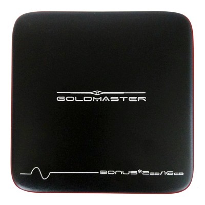 СМАРТ ТВ-приставка GoldMaster I-905 Android 10 4К черный