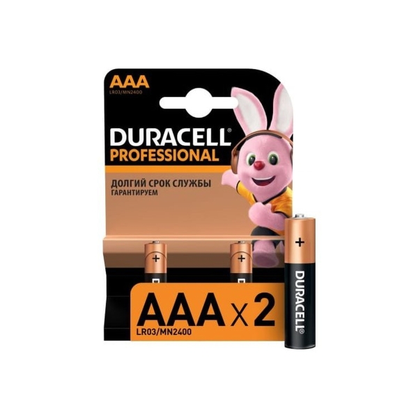 Элемент питания Duracell LR03 BL6 PROFESSIONAL (6/60/31020)