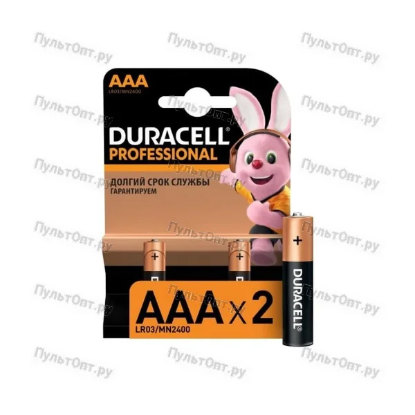 Эл. пит. Duracell LR03 BL6 PROFESSIONAL (6/60/31020)