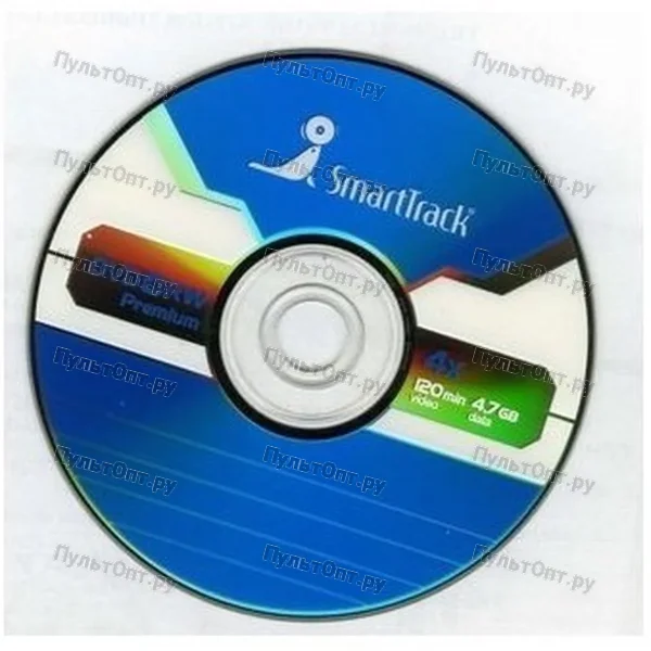 Диск Smartbuy DVD+RW 4,7GB 4x SP-100 (600)