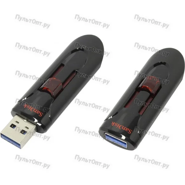 USB 256GB SanDisk Cruzer Glide чёрный