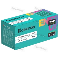 Эл. пит. Defender LR03 AAA PowerPulse box40 (40/480)