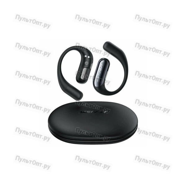 Наушники внутриканальные ACEFAST FA002 ACEFIT Air, пластик, bluetooth 5.3, микрофон, IP54, цвет: чер