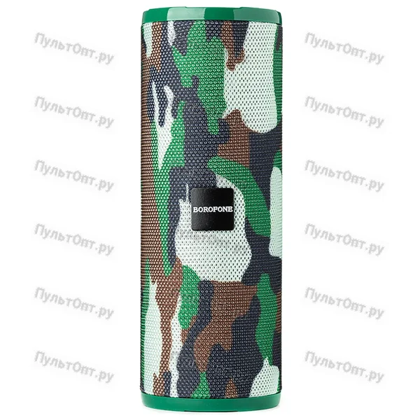 Беспроводная колонка Borofone BR1 bluetooth 5.0 с микрофоном хаки