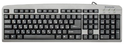 Клавиатура Defender Element HB-520, PS/2, чёрная (1/20)