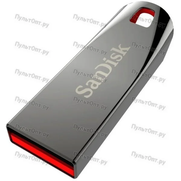 USB 64GB SanDisk Cruzer Force корпус металл