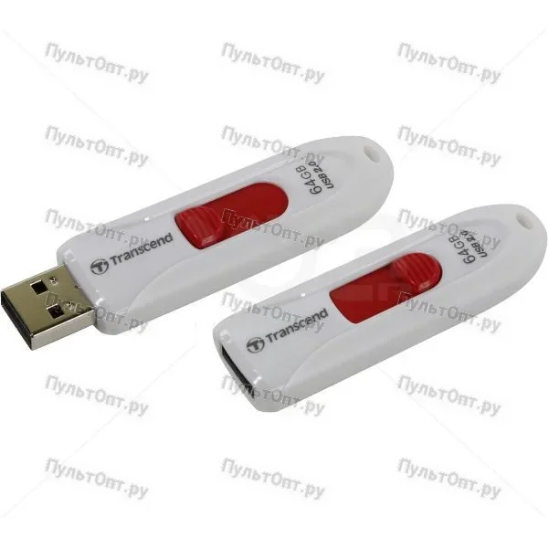 USB 64GB Transcend JetFlash 590 белый