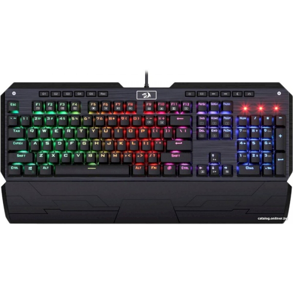 Клавиатура Redragon Indrah, механическая, проводная, RGB подсветка, FullAnti-Ghost