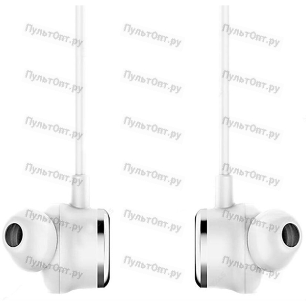 Наушники внутриканальные Baseus S15, SIMU, bluetooth, белый