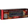 Клавиатура проводная Defender GK-165DL Reborn игровая USB черный