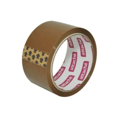 Скотч Без бренда ПП 48мм*66м 43мкм упаковочный акрил 6шт. коричневый (6/36)