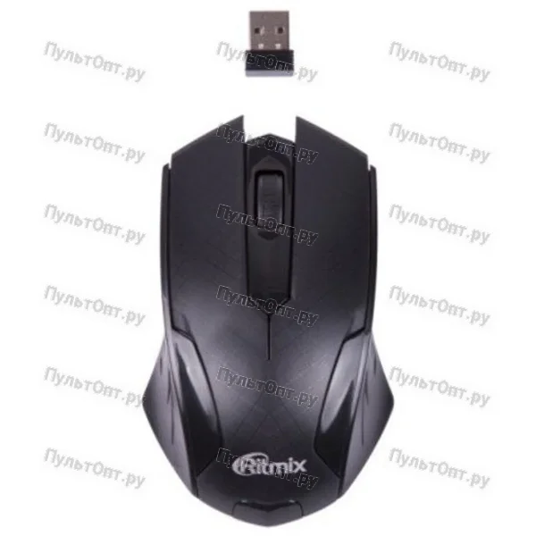 Мышь Ritmix RMW-575, чёрная, беспроводная