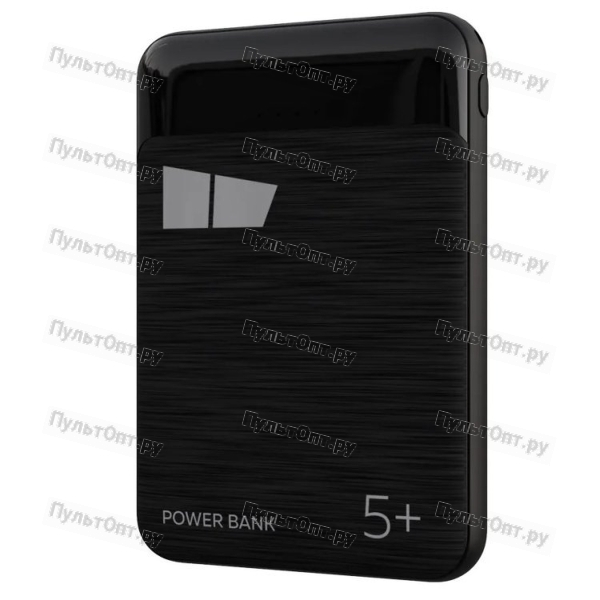 Внешний аккумулятор MORE CHOICE PB33-05 5000mAh 2.1A 2USB черный