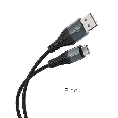 USB кабель Hoco X38 Cool Charging data cable for Lightning (черный)