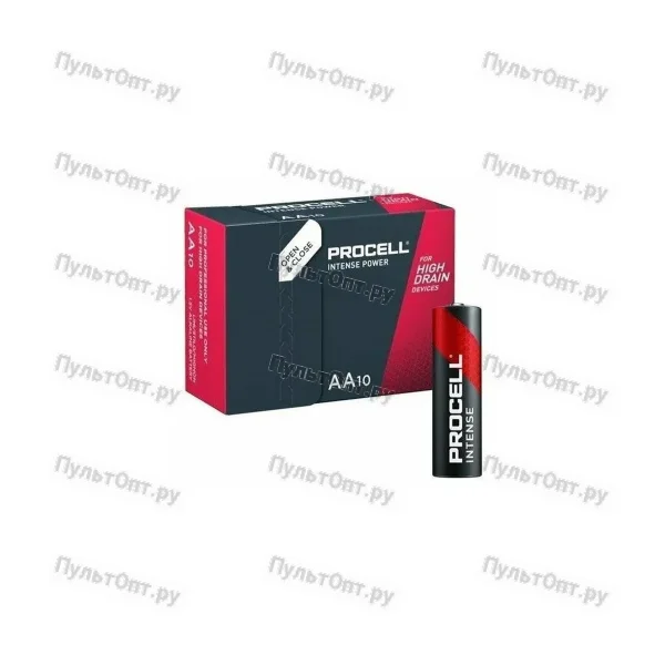 Эл. пит. Duracell Procell INTENSE LR6 AA BOX10 Alkaline 1.5V