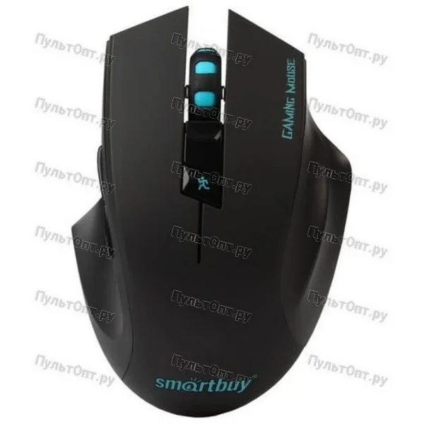 Мышь Smartbuy RUSH 706, черная, игровая, беспроводная
