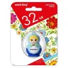 USB 32GB Smartbuy Wild series Матрешка синий