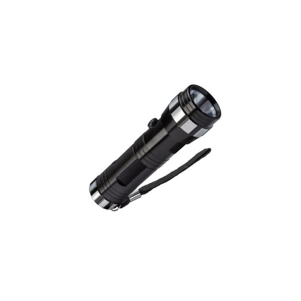 Фонарь универсальный Космос 108B 1W LED от батареек IP54 1 режим черный (1/60/120)