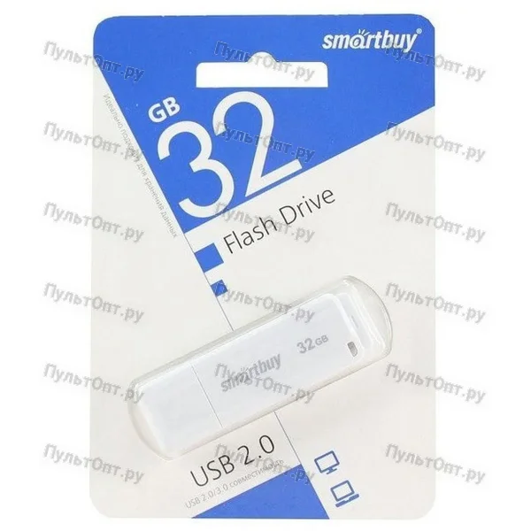 USB 32GB Smartbuy LM05 белый