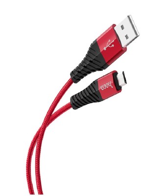 USB кабель Hoco X38 Cool Charging data cable for Type-C (красный)