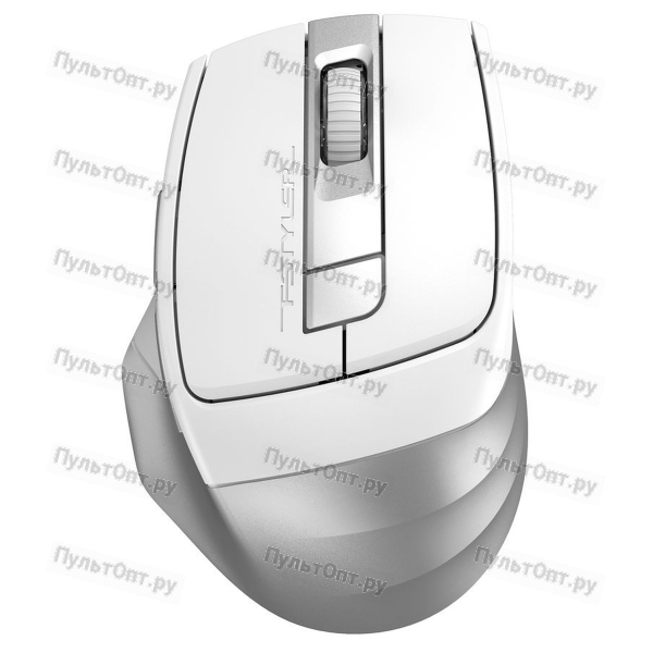 Мышь A4TECH Fstyler FB35C белый оптическая (2400dpi) беспроводная BT/Radio (6but) (1/40)