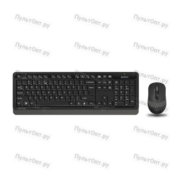 Клавиатура + мышь A4TECH Fstyler FG1010 клав:черный/серый мышь:черный/серый USB беспроводная Multime