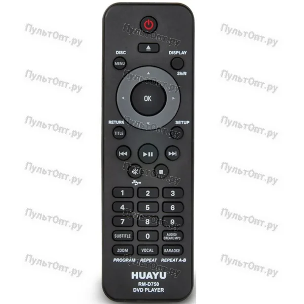 Универсальный пульт Huayu для Philips RM-D750