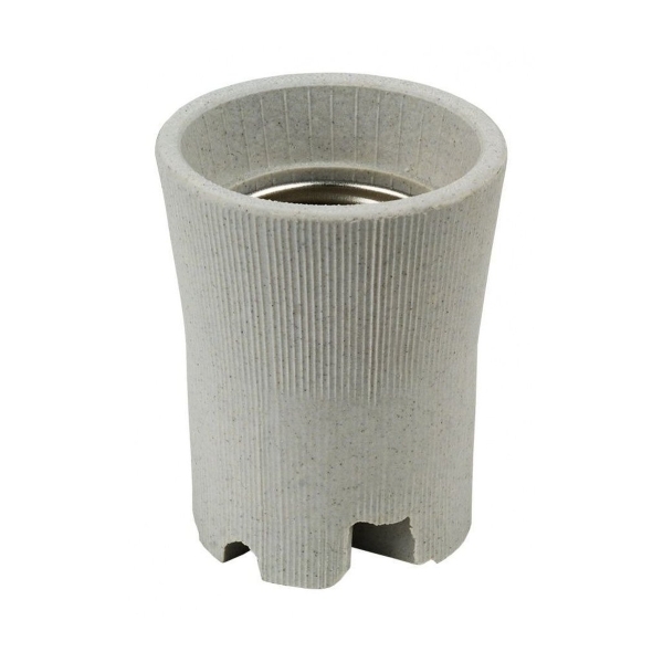 Патрон Прогресс Подвесной / В светильник E40 керамика белый (1/10/100)